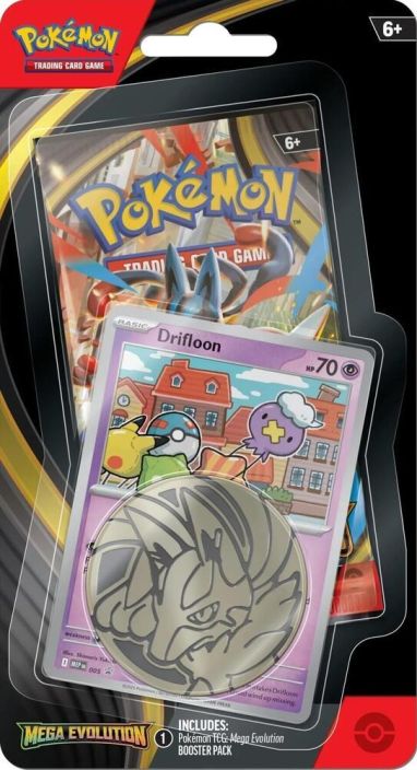 Pokemon Mega Evolution Checklane Blister Drifloon julkasupaiva: 10 lokakuuta 3025