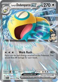 Larry's Dudunsparce ex 164/217 NM