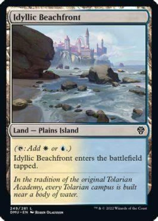 Idyllic Beachfront Foil Kunto: NM