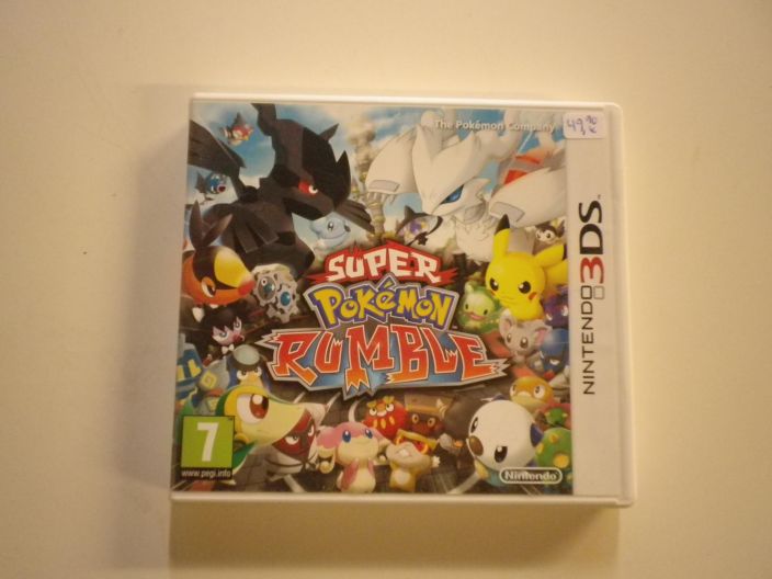 Super Pokemon Rumble kaytetty 3DS
