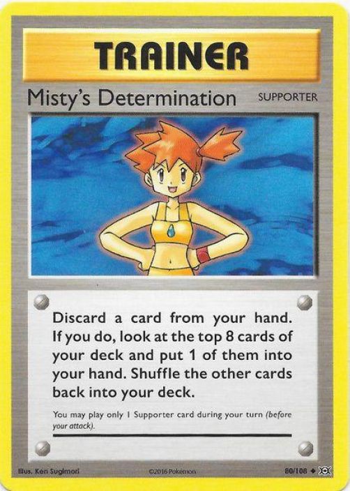 Misty's Determination 80/108 GD Kunto GD