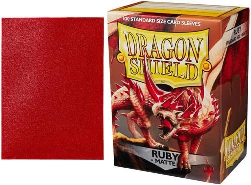 Dragon Shield Sleeves Ruby Matte