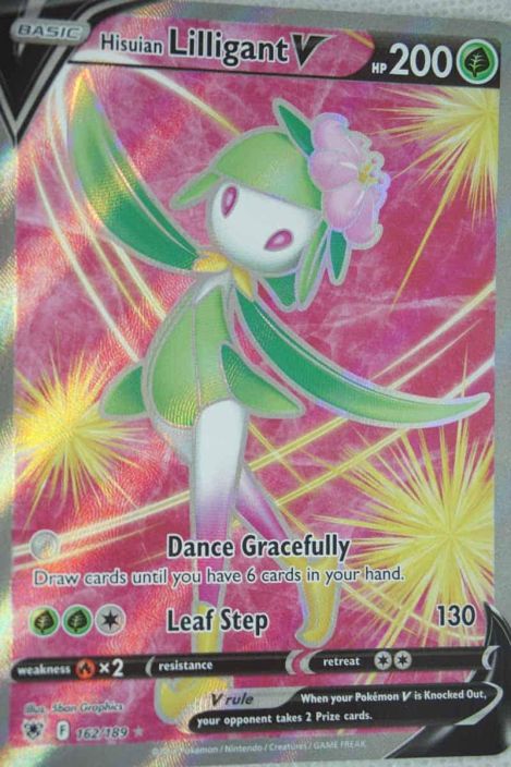 Hisuian Lilligant V 162/189 Kunto: NM/M