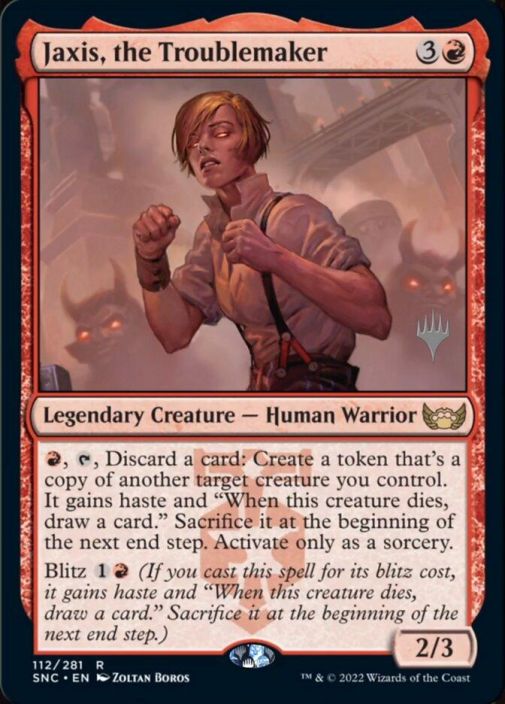 Jaxis, the Troublemaker Foil Kunto: Near Mint