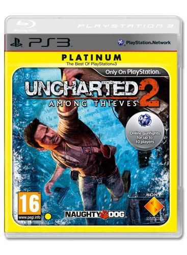 Uncharted 2: Among Thieves kaytetty PS3