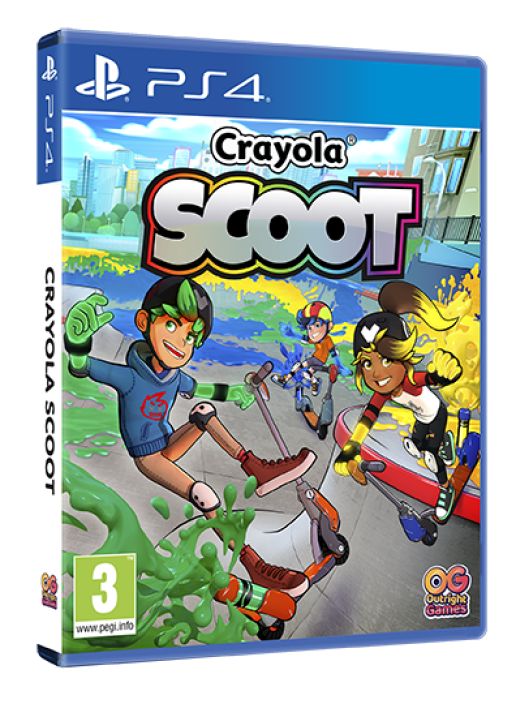 Crayola Scoot PS4 kaytetty