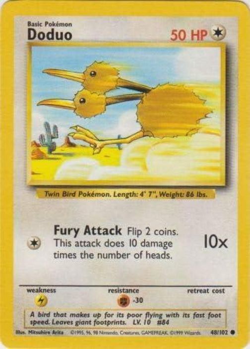 Doduo 41/102 Kunto: NM