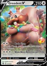 Greedent V 217/264 EX