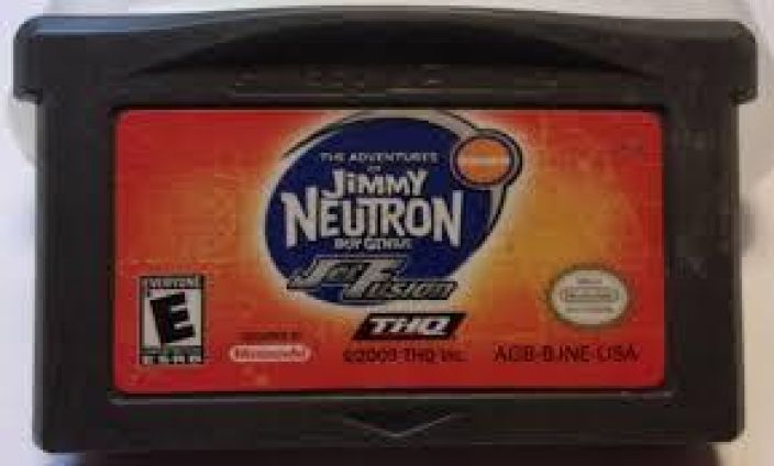 Jimmy Neutron Kaytetty GBA Loose