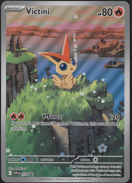 Victini 208 Promo Kunto: Near Mint