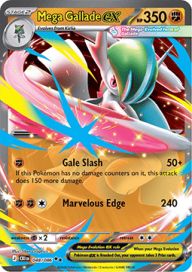 Mega Gallade ex 048/086 NM