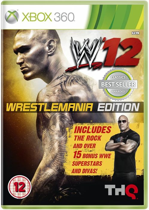 WWE 12 Wrestlemania Edition Kaytetty XBOX 360