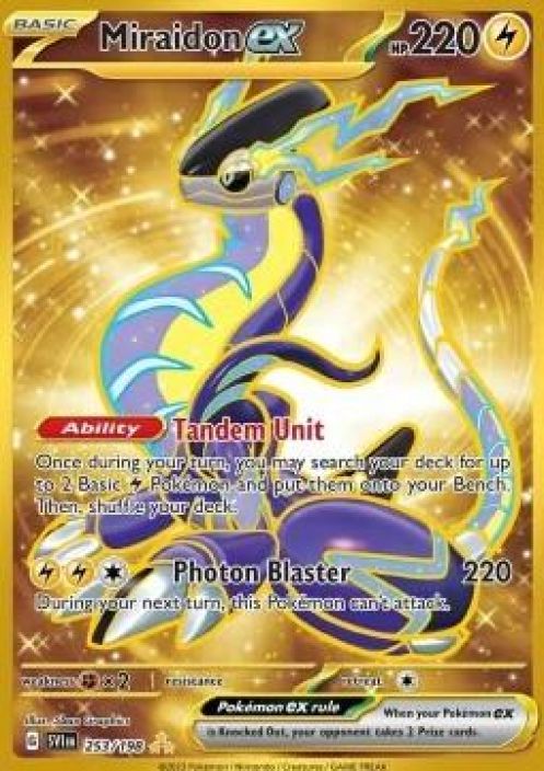 Miraidon ex 253/198 EX Kunto: Excellent