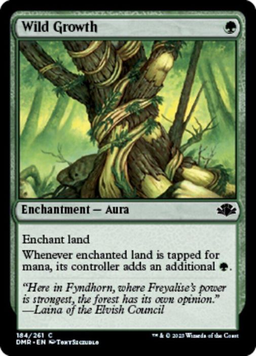 Wild Growth 184/261C NM Kunto NM