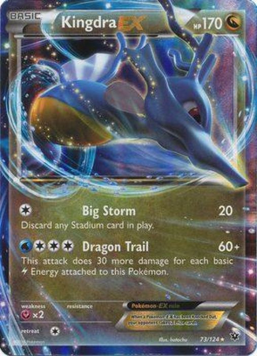 Kingdra EX 73/124 PL Kunto: Played