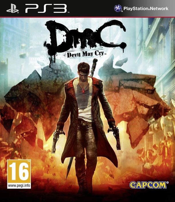 DmC Devil may Cry kaytetty PS3