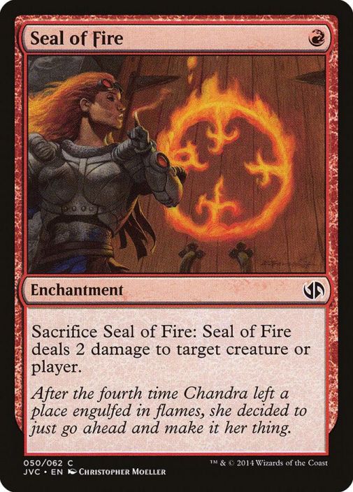 Seal of Fire Kunto: NM