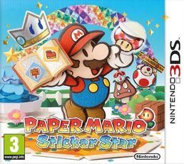 Paper Mario Sticker Star kaytetty 3DS