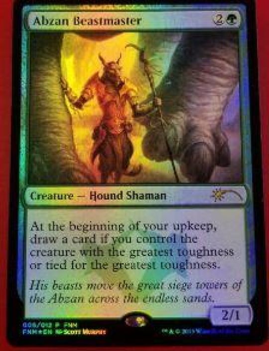 Abzan Beastmaster Kunto: Excellent
