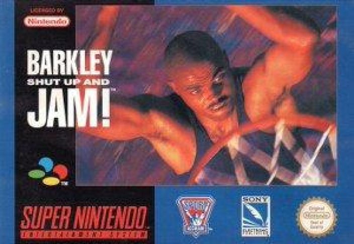 Barkley Shut Up And Jam! SNES Boxed