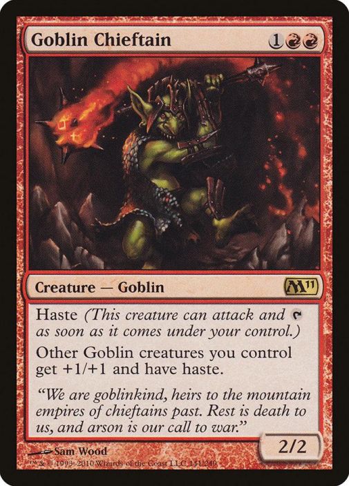 Goblin Chieftain Kunto: Near Mint