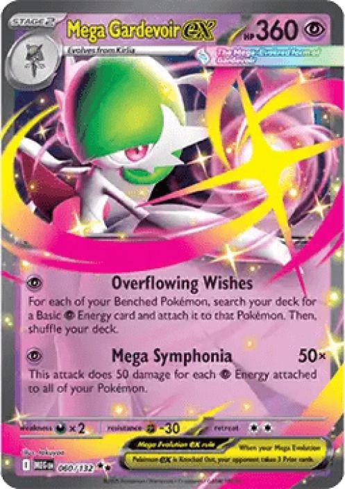 Mega Gardevoir ex 060/132 NM