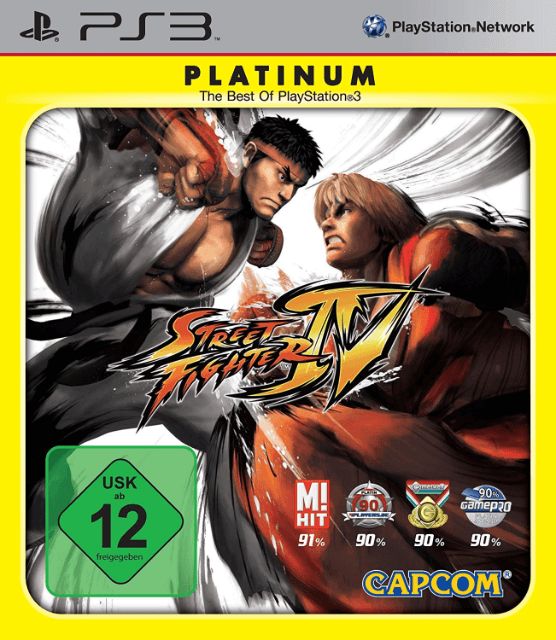 Street Fighter IV kaytetty PS3