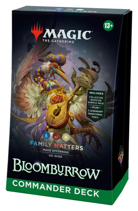 MTG Bloomburrow Commander Deck Family Matters Julkaistaan: 26.7.2024