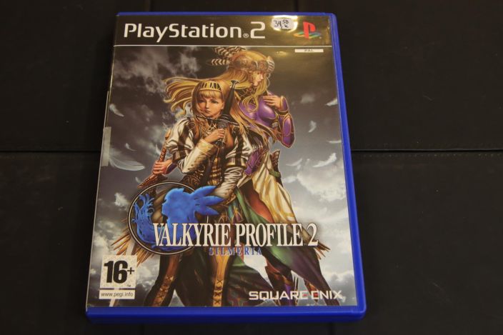 Valkyrie Profile 2 Silmeria Kaytetty PS2 Mukana Manuaali