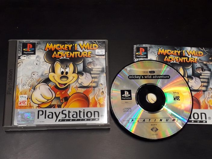 Mickey's Wild Adventure kaytetty PS1