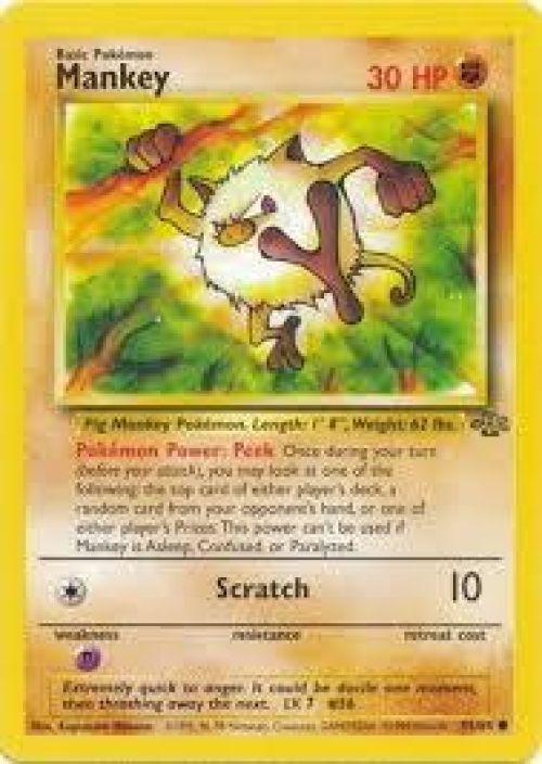 Mankey 55/64 Kunto: NM