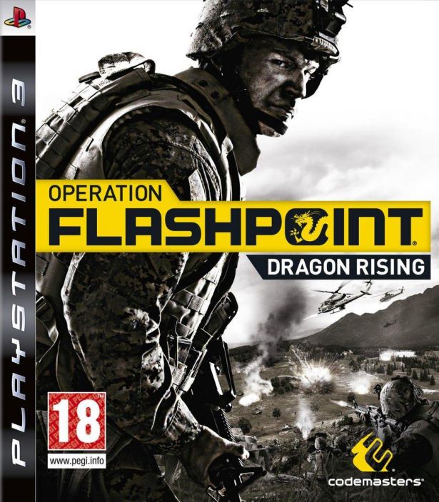 OPERATION FLASHPOINT-Dragon Rising kaytetty PS3