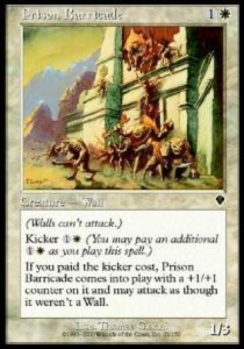 Prison Barricade Kunto Excellent