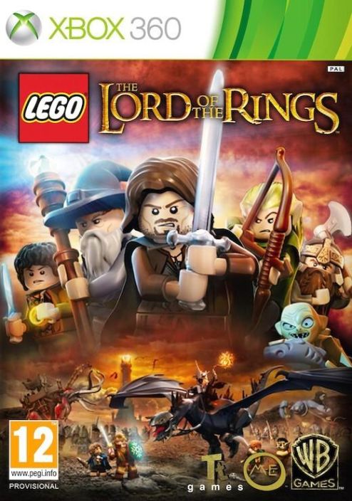 Lego Lord Of The Rings kaytetty X360