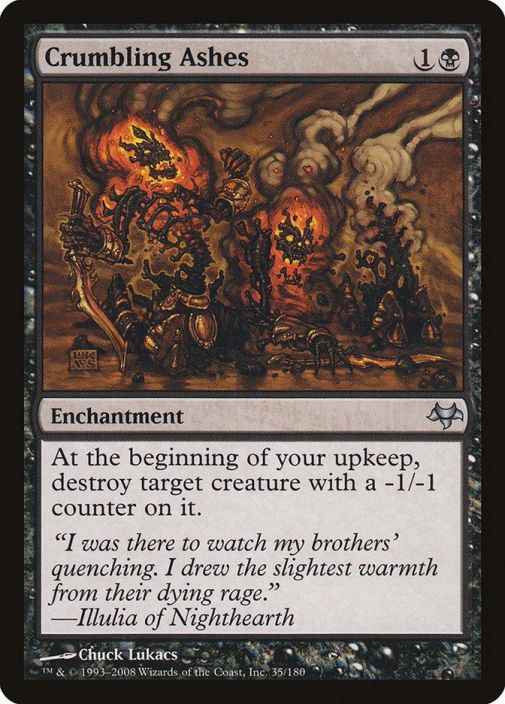 Crumbling Ashes 35/180 GD Kunto GD