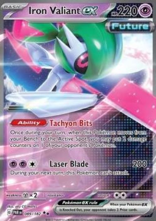 Iron Valiant ex 089 Kunto: Excellent