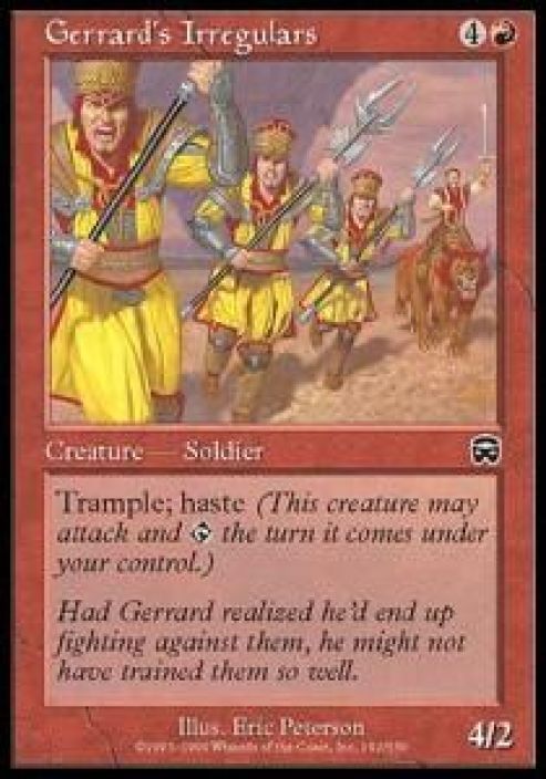 Gerrard's Irregulars Kunto: Excellent
