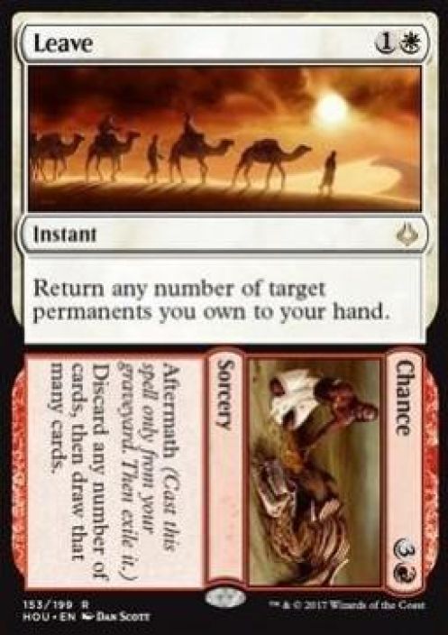 Leave/Chance Foil Kunto: near mint