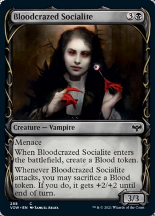 Bloodcrazed Socialite NM Kunto NM