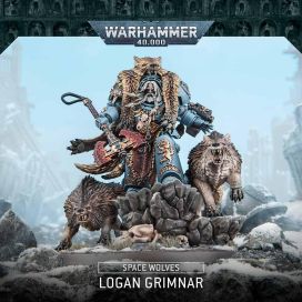 Warhammer 40K Space Wolves Logan Grimnar