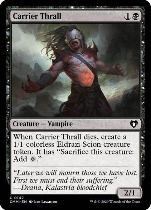 Carrier Thrall Foil Kunto: Near Mint