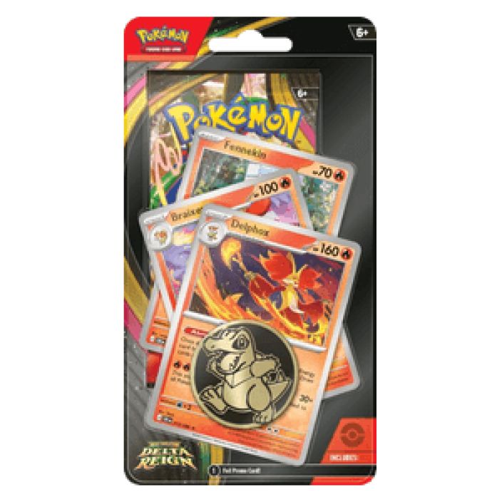 Delta Reign: Delphox Premium Checklane Blister