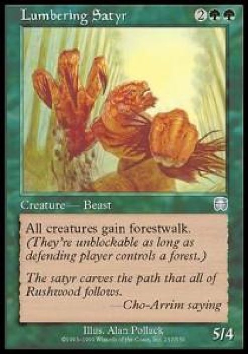Lumbering Satyr Kunto: Excellent
