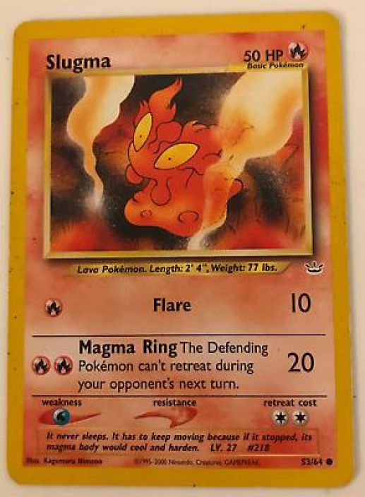 Slugma 53/64 Kunto: NM