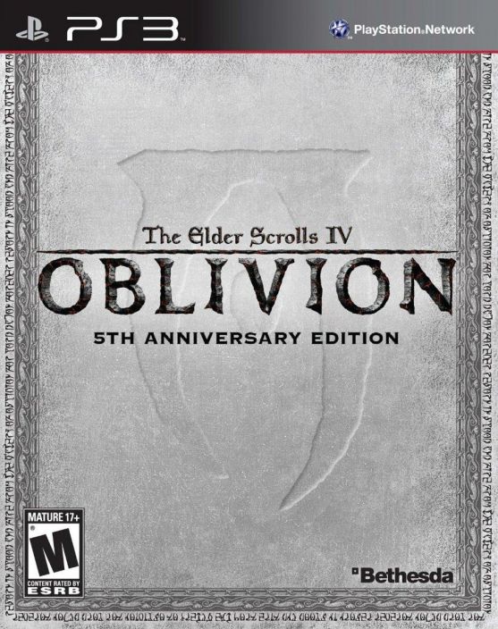 The Elder Scrolls IV: Oblivion 5th Anniversary Edition PS3 Kaytetty