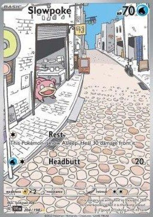 Slowpoke 204/198 EX Kunto: Excellent