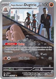 Team rocket's Dugtrio 239/217 NM