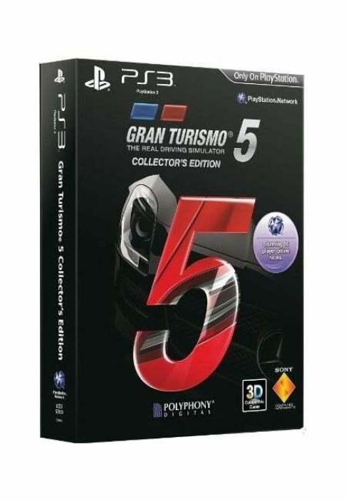 Gran Turismo 5 Collectors Edition Peli kaytetty PS3 Suomiversio 