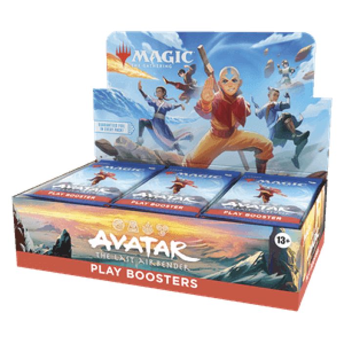 Avatar The Last Airbender Play Booster Display Box Julkaisu 14.11.2025