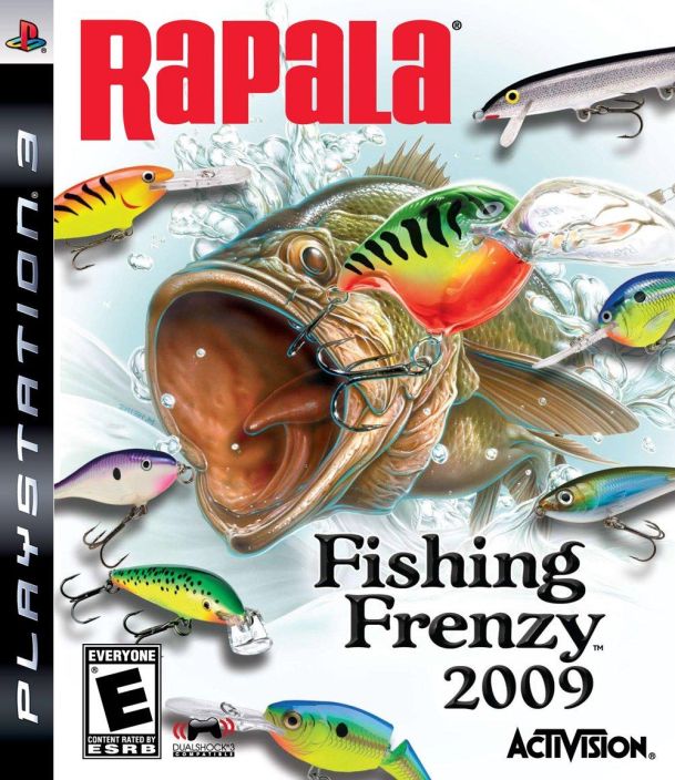Rapala Fishing Frenzy 2009 kaytetty PS3